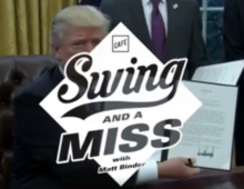 CAFE: Swing and a Miss: Trump Kills TPP? Nope.